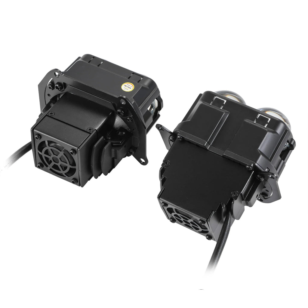 Auxbeam 3.5 inch 132W Hyperbolic Rectangular Bi-LED Projector Lens Headlight K9