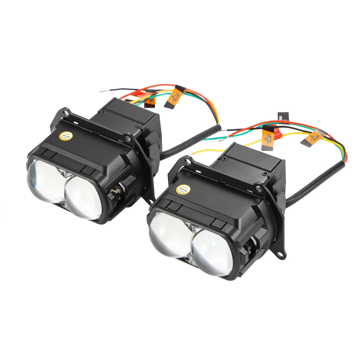 Auxbeam 3.5 inch 132W Hyperbolic Rectangular Bi-LED Projector Lens Headlight K9