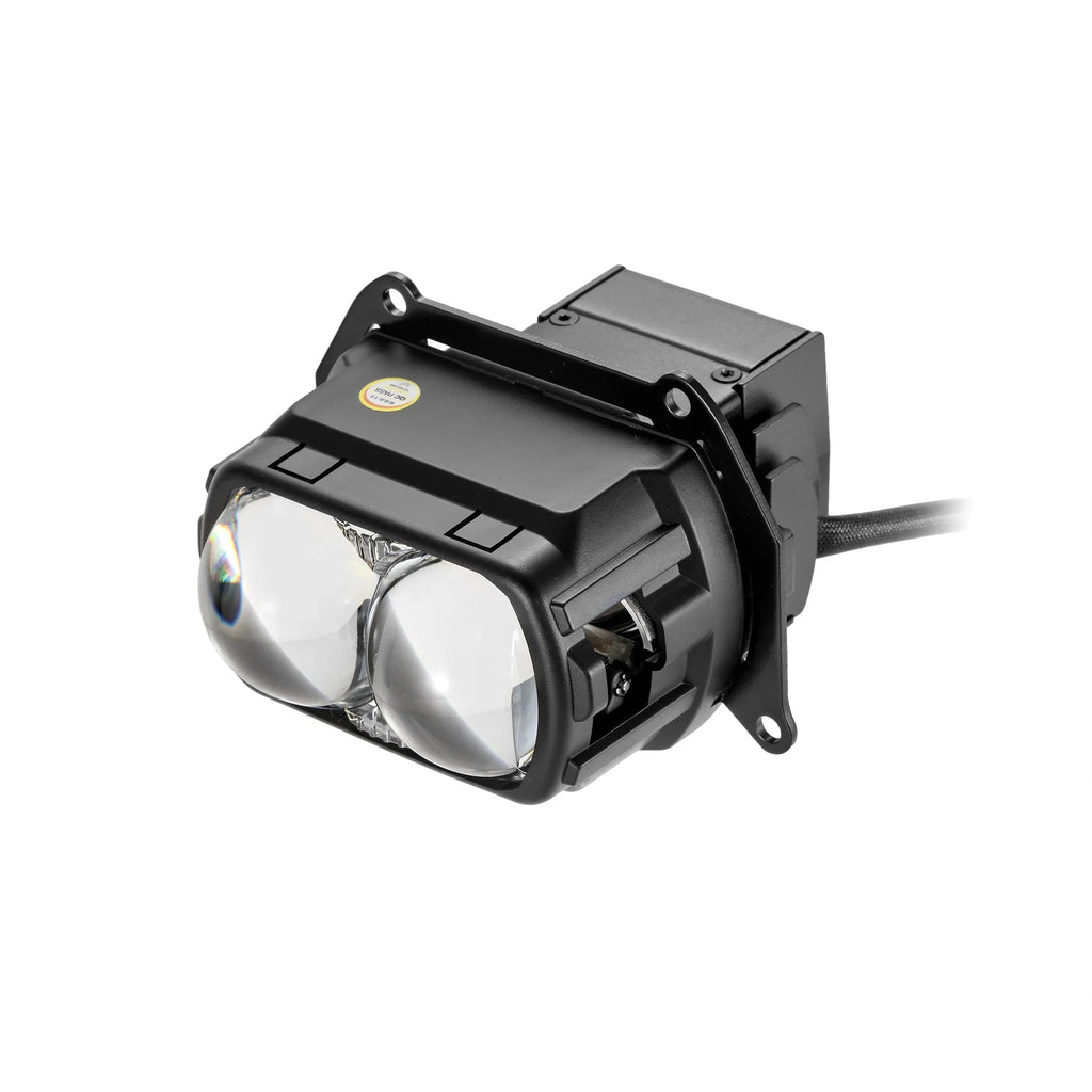 Auxbeam 3.5 inch 132W Hyperbolic Rectangular Bi-LED Projector Lens Headlight K9