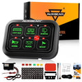 Auxbeam Single Series 6/8 Gang LED Switch Panel