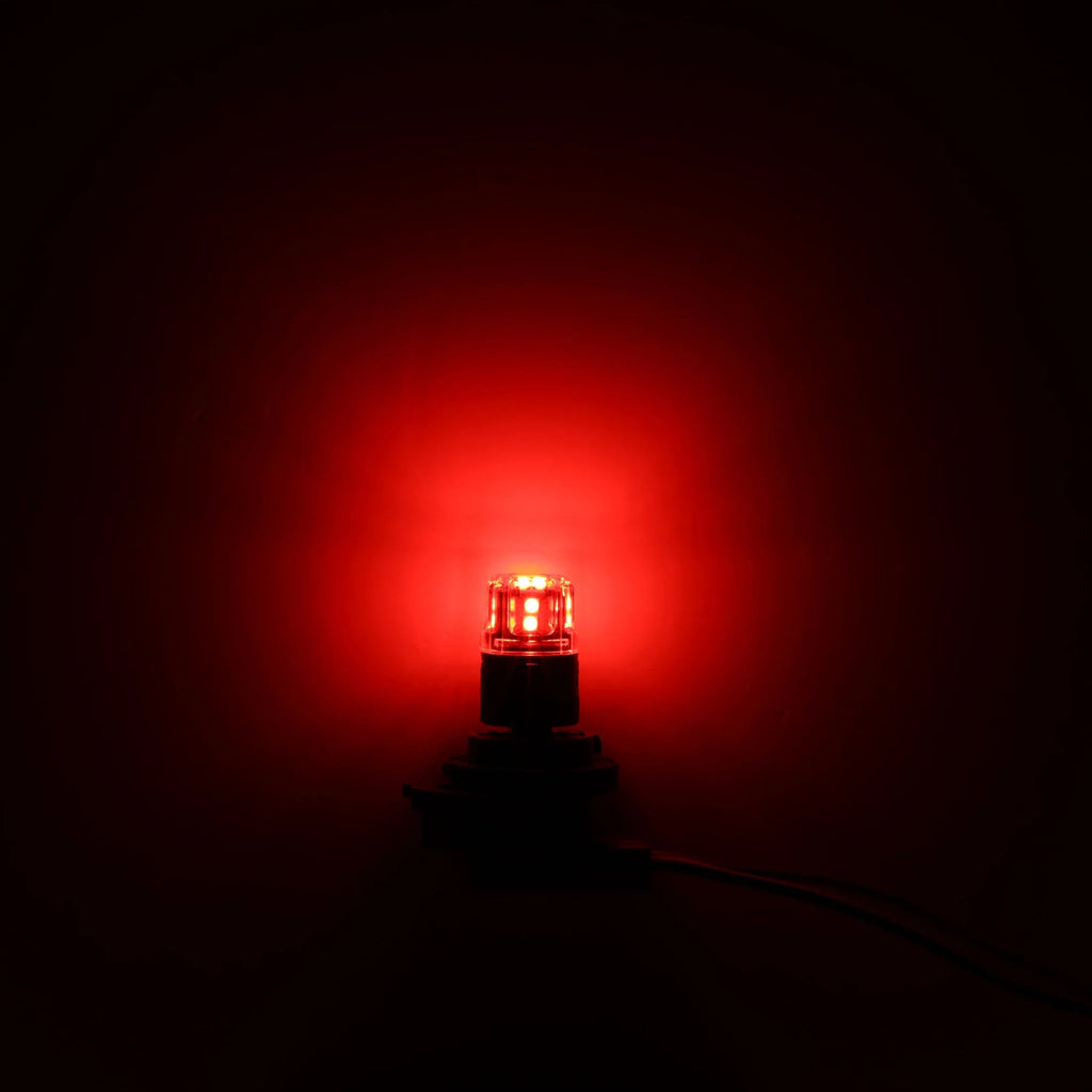 Auxbeam T25 3157 3156 LED Brake/Tail Light Bulbs 11W Red B52 Series