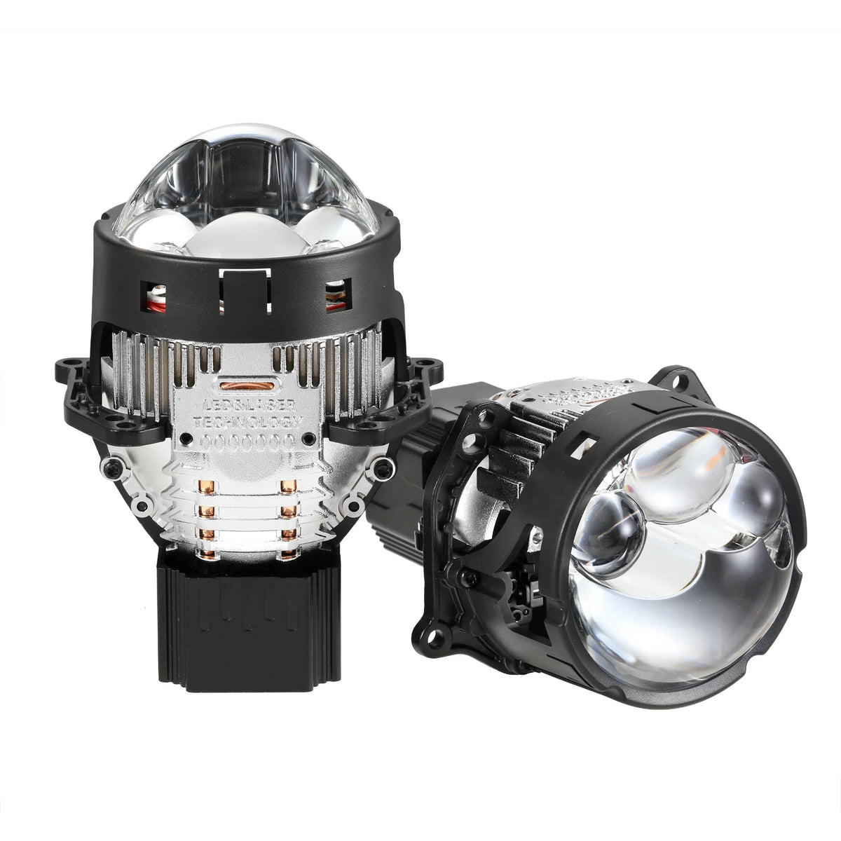 Auxbeam 3 Inch 158W Ultra-Brightness & Wider Light Pattern Triple Direct Bi-LED