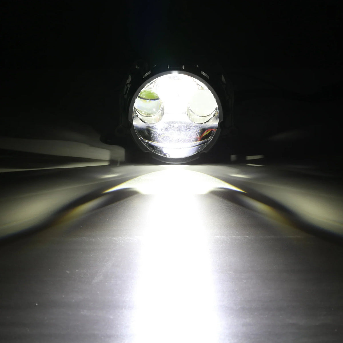 Auxbeam 3 Inch 158W Ultra-Brightness & Wider Light Pattern Triple Direct Bi-LED