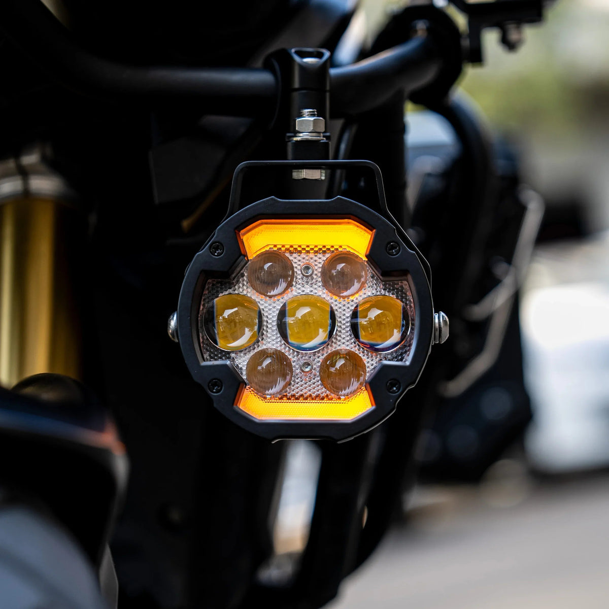 Auxbeam 4 Inch Motorcycle Auxiliary LED Spotlight