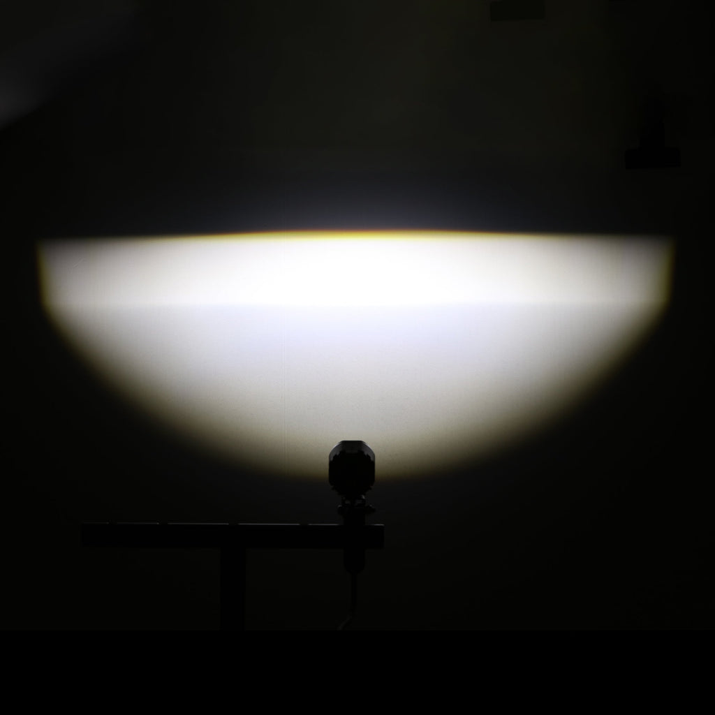 Auxbeam 2 Inch Mini Dual-Color Motorcycle LED Spotlight