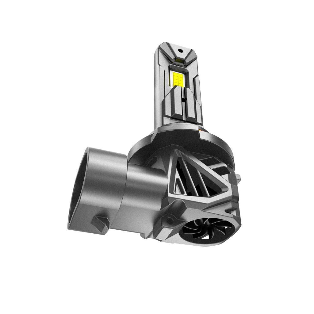 Auxbeam 9005+H11 LED Headlight Bulbs 90W Q26S Series 1:1 Same OEM Size 4 Bulbs