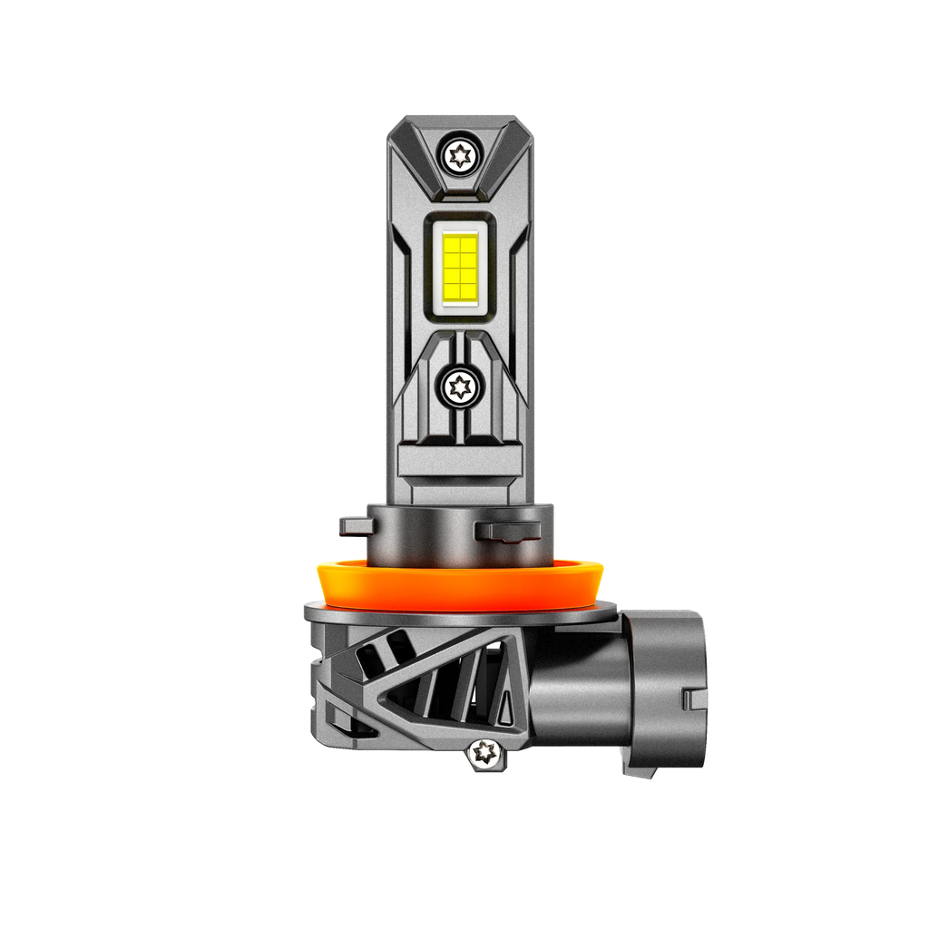 Auxbeam H11/H9/H8 LED Headlight Bulb 90W Q26S Series 1:1 Same OEM Size 2 Bulbs