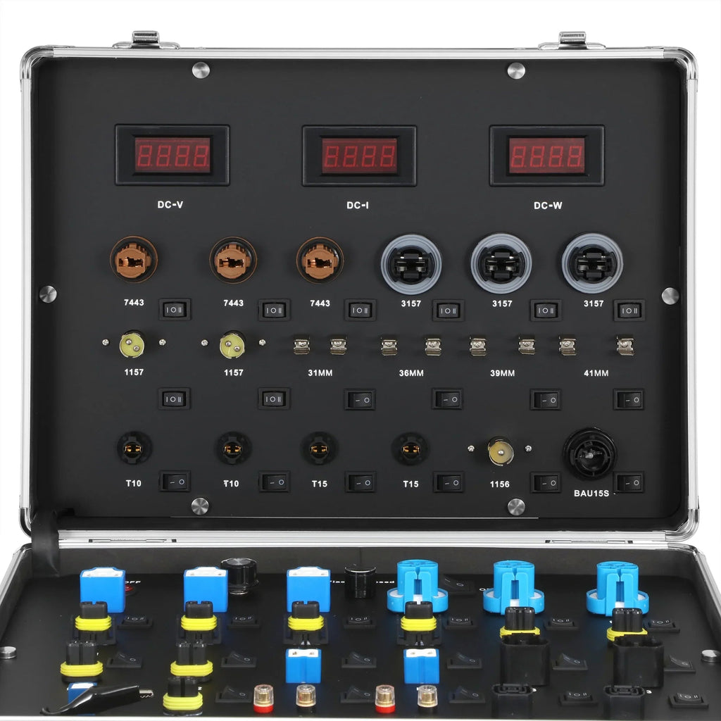 Auxbeam Multifunctional Auto LED Bulbs Tester LED Demo Case