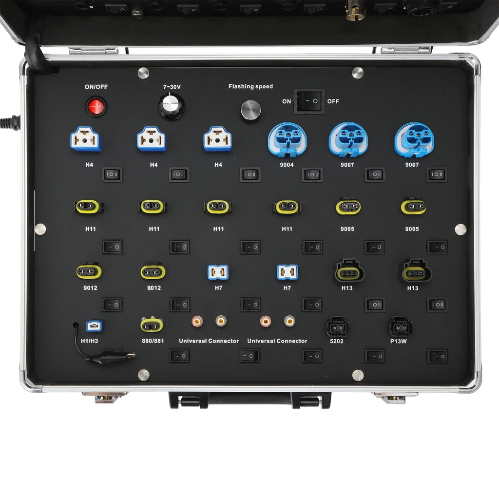 Auxbeam Multifunctional Auto LED Bulbs Tester LED Demo Case