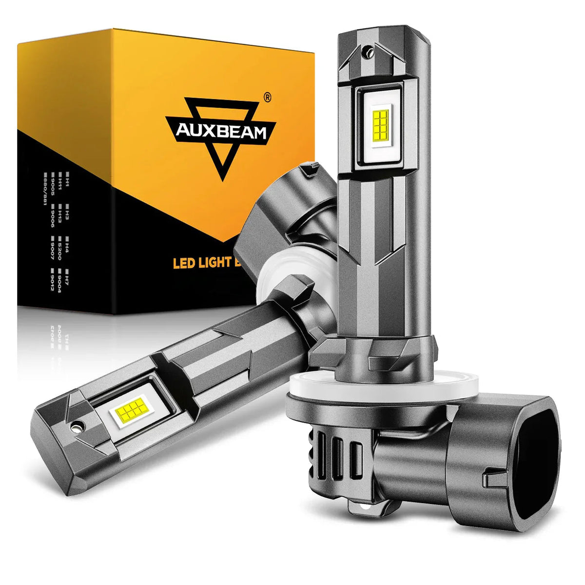Auxbeam 881 886 889 894 896 898 LED Fog Light/DRL Bulbs 60W Q6 Series 2 Bulbs