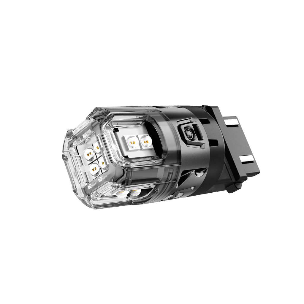 Auxbeam T25 3157 3156 LED Brake/Tail Light Bulbs 11W Red B52 Series