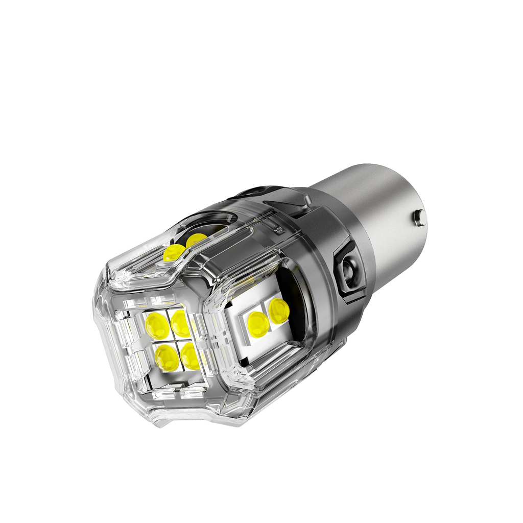 Auxbeam 1157 BAY15D LED Backup Reverse/Turn Signal/Brake Tail Light Bulbs 13W