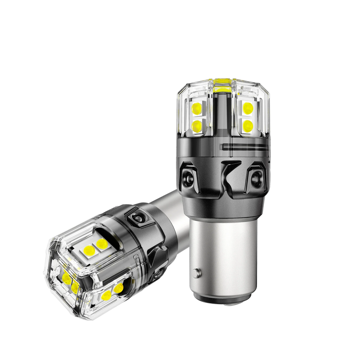 Auxbeam 1157 BAY15D LED Backup Reverse/Turn Signal/Brake Tail Light Bulbs 13W