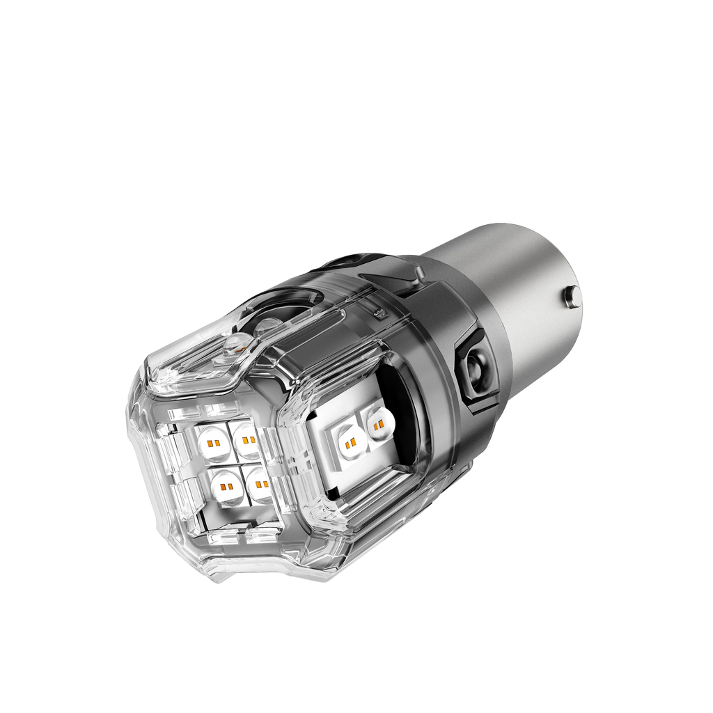 Auxbeam 1157 BAY15D LED Brake/Tail Light Bulbs 11W Red B52 Series 2 Bulbs