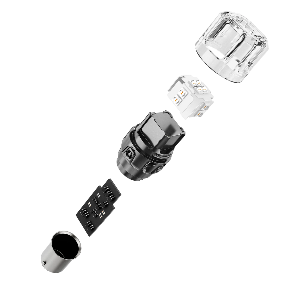 Auxbeam 1157 BAY15D LED Brake/Tail Light Bulbs 11W Red B52 Series 2 Bulbs