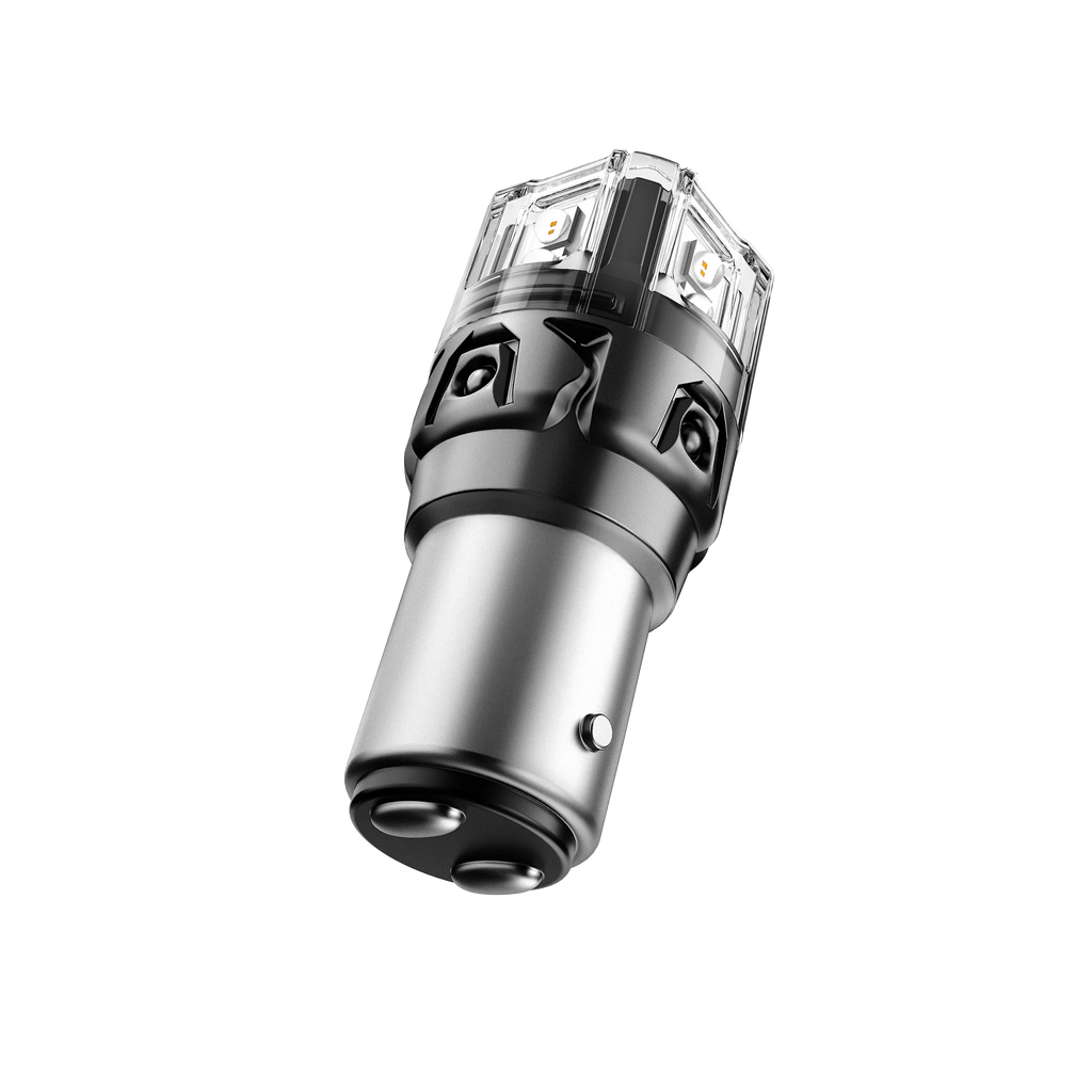 Auxbeam 1157 BAY15D LED Brake/Tail Light Bulbs 11W Red B52 Series 2 Bulbs
