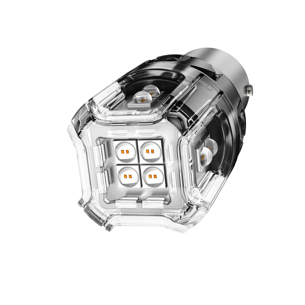 Auxbeam 1157 BAY15D LED Brake/Tail Light Bulbs 11W Red B52 Series 2 Bulbs