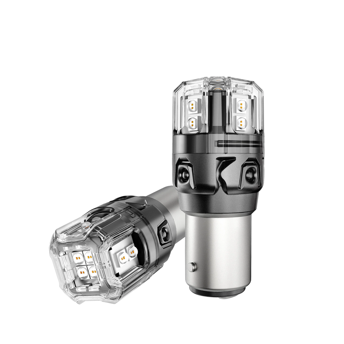 Auxbeam 1157 BAY15D LED Brake/Tail Light Bulbs 11W Red B52 Series 2 Bulbs