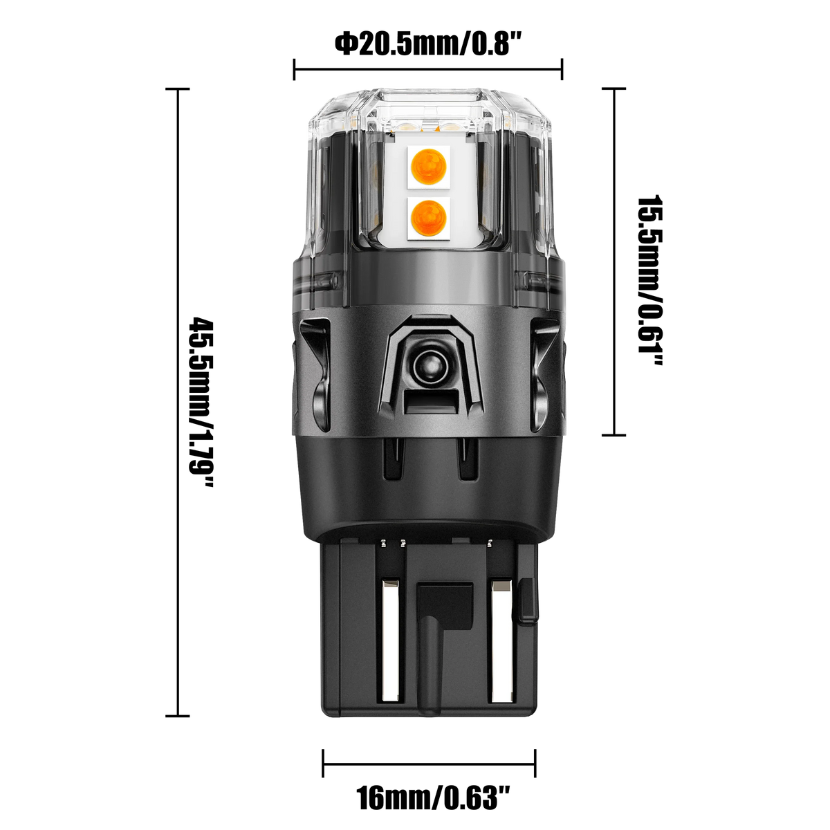 Auxbeam T20 7443 7440 LED Turn Signal Light Rear/Front