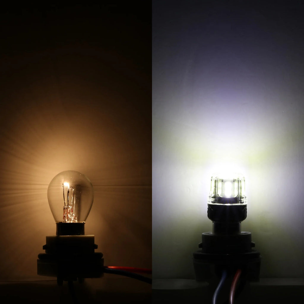 Auxbeam 1157 BAY15D LED Backup Reverse/Turn Signal/Brake Tail Light Bulbs 13W