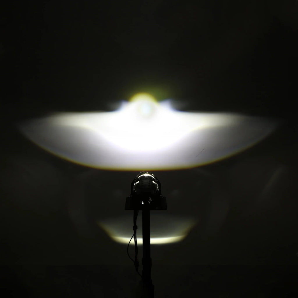 Auxbeam 3 Inch 158W Ultra-Brightness & Wider Light Pattern Triple Direct Bi-LED
