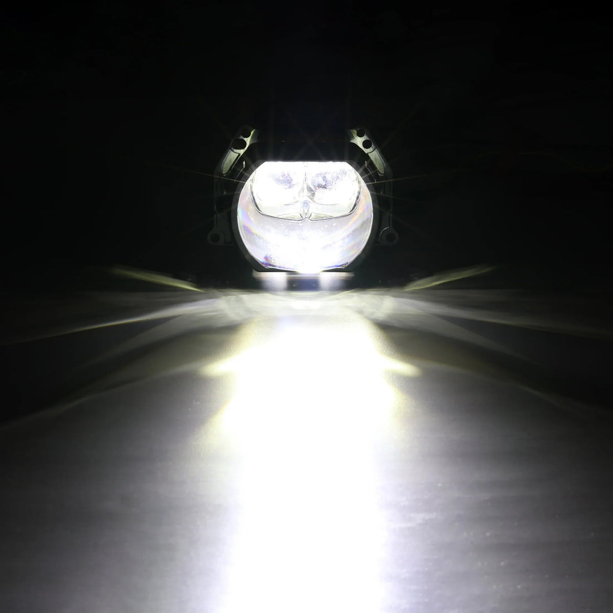 Auxbeam 3 Inch 144W 6000K Hyperboloid Bi-LED Projector Lens Headlight