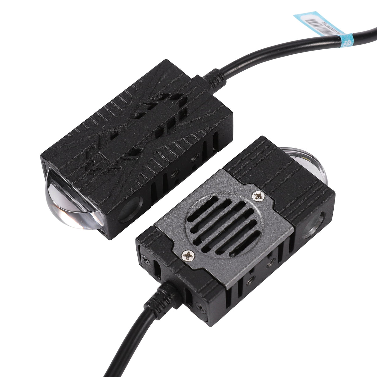 Auxbeam 0.66'' Dual-Color Bi-LED Grille Projector Lights – 6000K White / 3000K