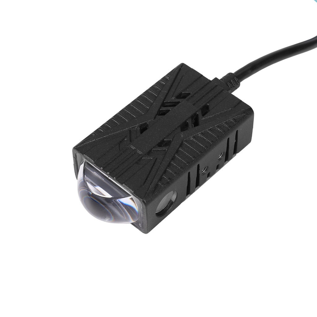 Auxbeam 0.82'' Dual-Color Bi-LED Grille Projector Lights – 6000K White / 3000K