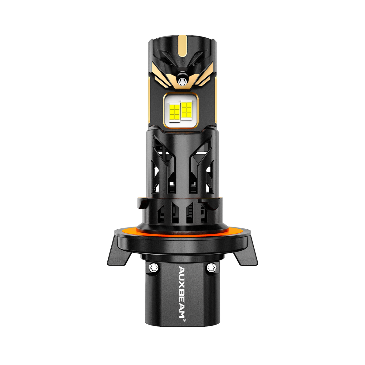 Auxbeam H13/9008 LED Headlight Bulbs Dual Turbo Fans 120W GX Series 2 Bulbs