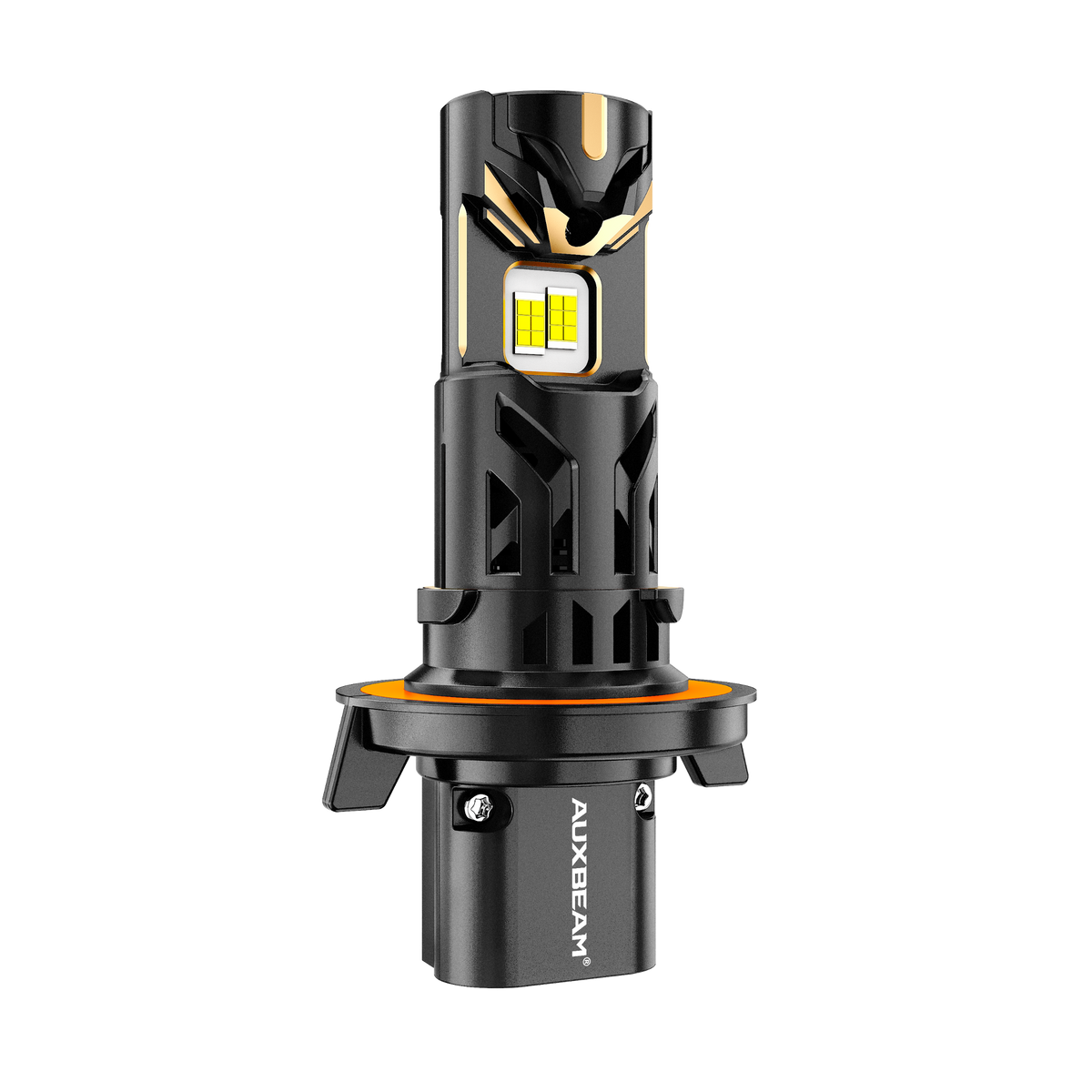 Auxbeam H13/9008 LED Headlight Bulbs Dual Turbo Fans 120W GX Series 2 Bulbs
