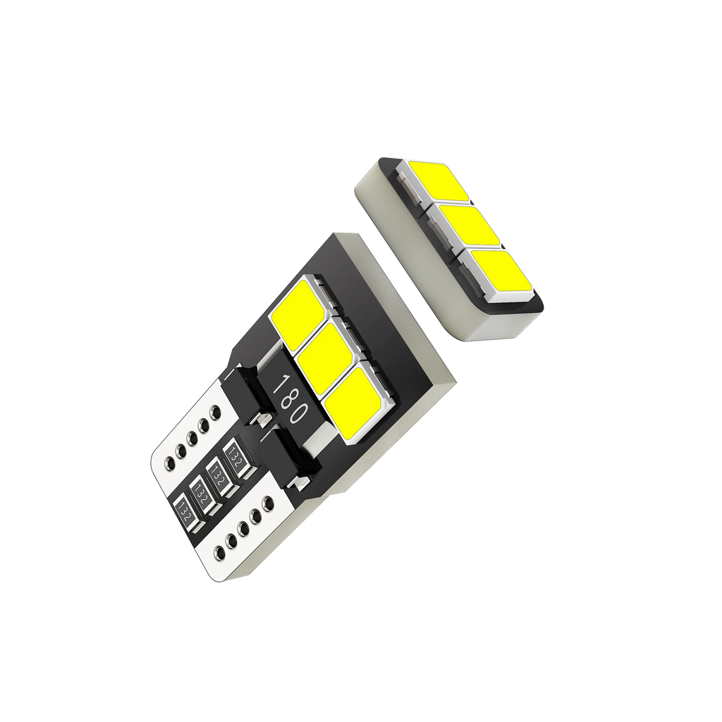Auxbeam 168 2825 W5W T10 LED License Plate/Side Marker/Interior Light Bulb 5W