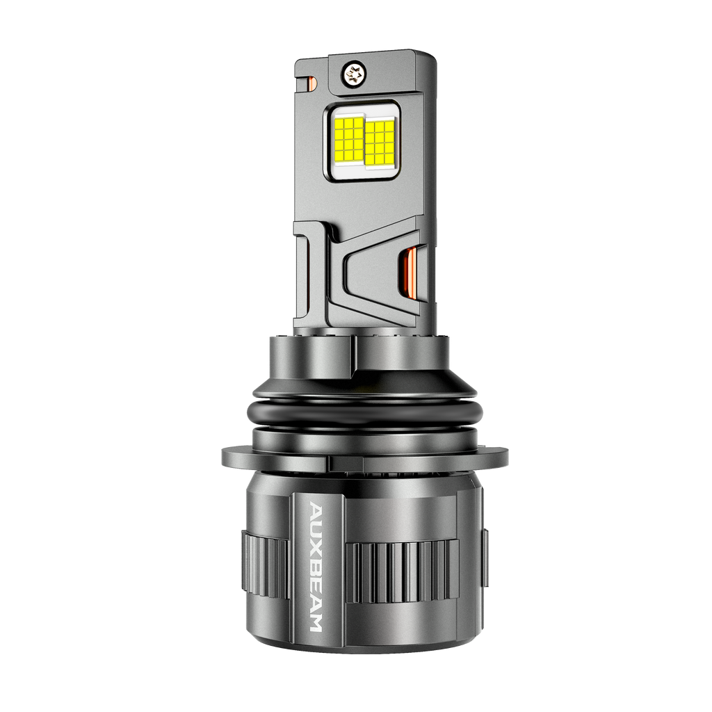 Auxbeam 9004/HB1 LED Headlight Bulbs 130W F35 Series Dual Compatibility 12V/24V