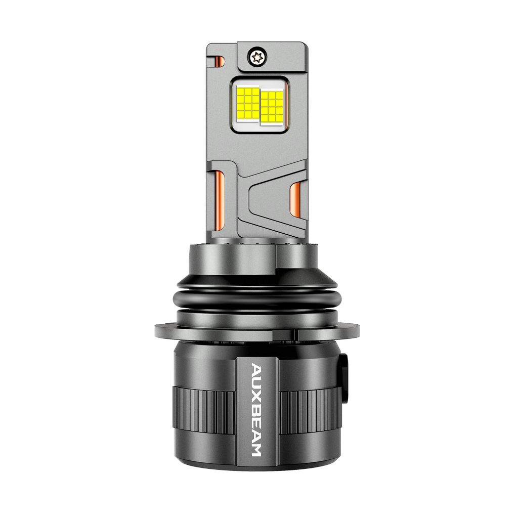 Auxbeam 9004/HB1 LED Headlight Bulbs 130W F35 Series Dual Compatibility 12V/24V