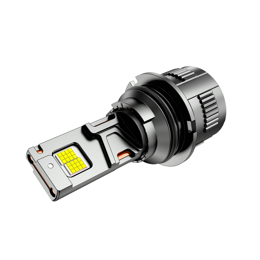 Auxbeam 9004/HB1 LED Headlight Bulbs 130W F35 Series Dual Compatibility 12V/24V