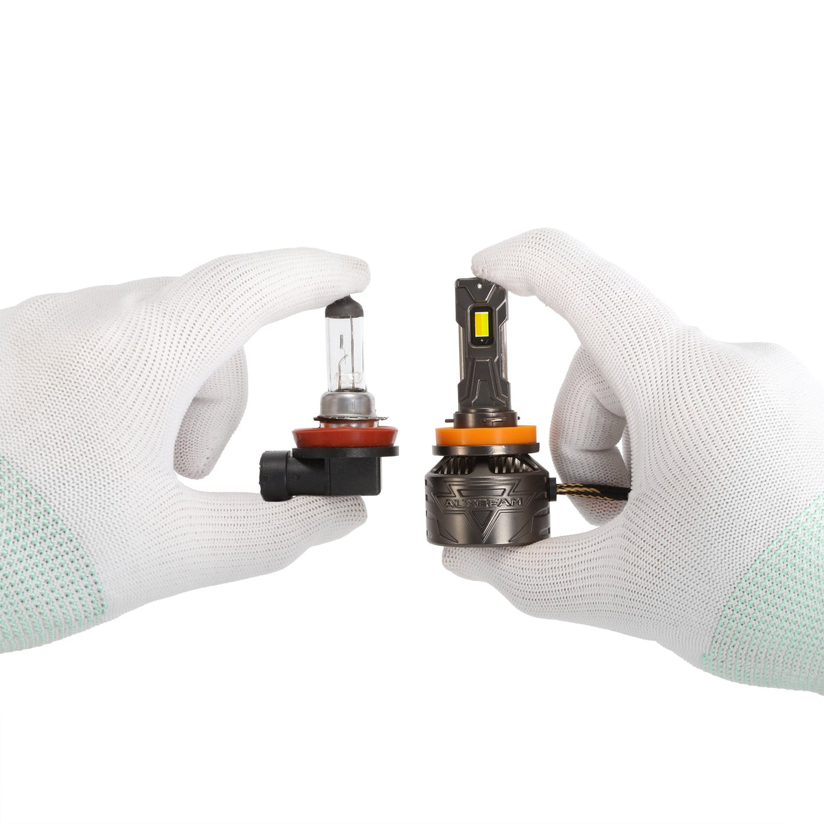 Auxbeam CT60 Series Bi-Color Smart 120W LED Headlight Bulbs – App Control via