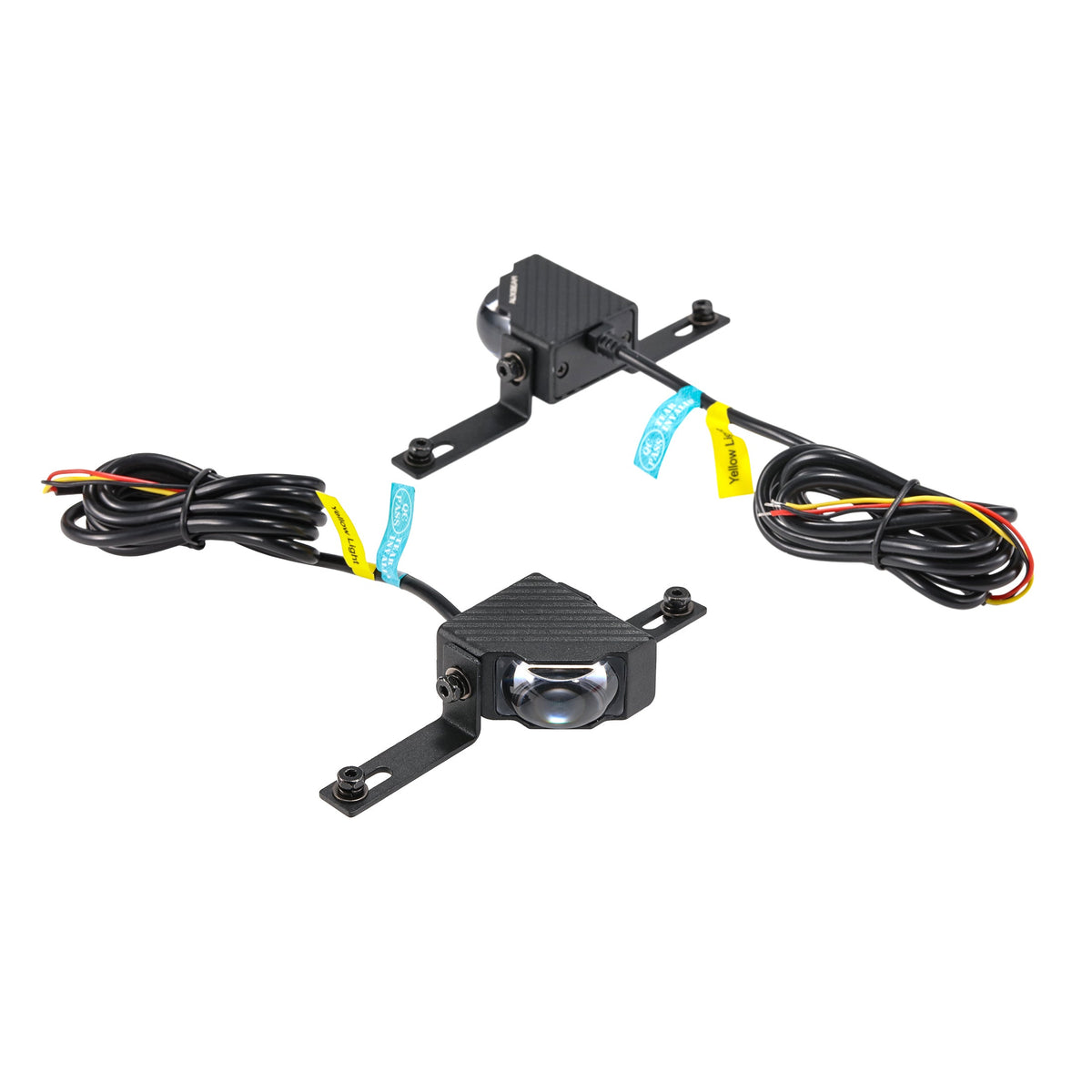 Auxbeam 0.8'' 3000K Yellow Bi-LED Projector 45° Turning-Assist Grille Light