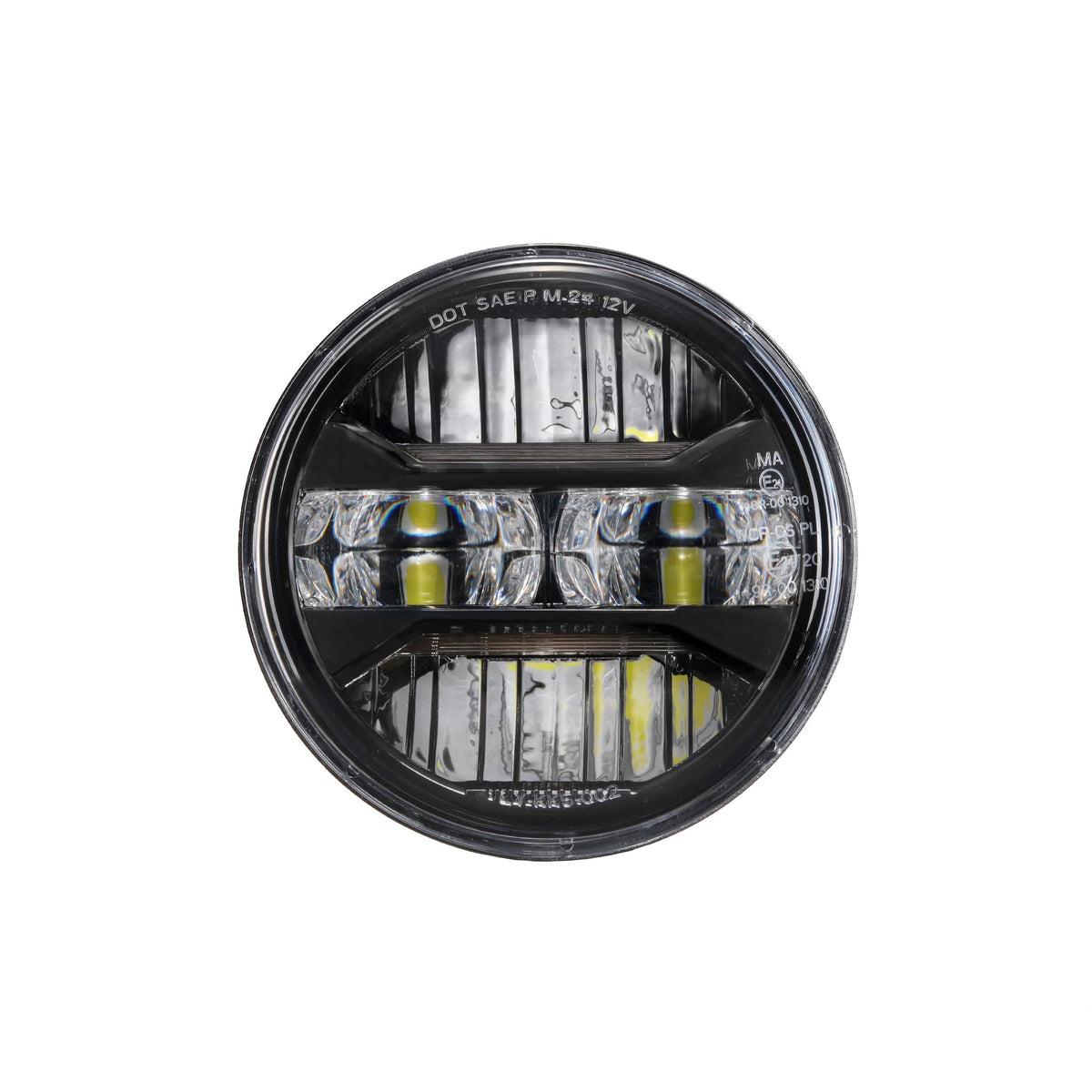 Auxbeam 5.75 Inch 55W DOT Motorcycle LED Headlight for Sportster/Softail/Dyna