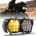 Auxbeam DOT Motorcycle LED Dual Headlight for 2015-2016 CVO Road Glide Ultra