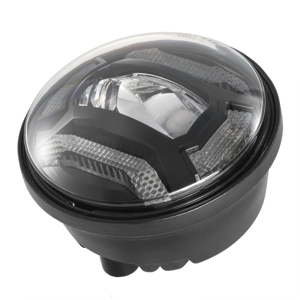 Auxbeam 4.5 Inch 60W DOT Motorcycle LED Fog Lights Assembly for Harley-Davidson