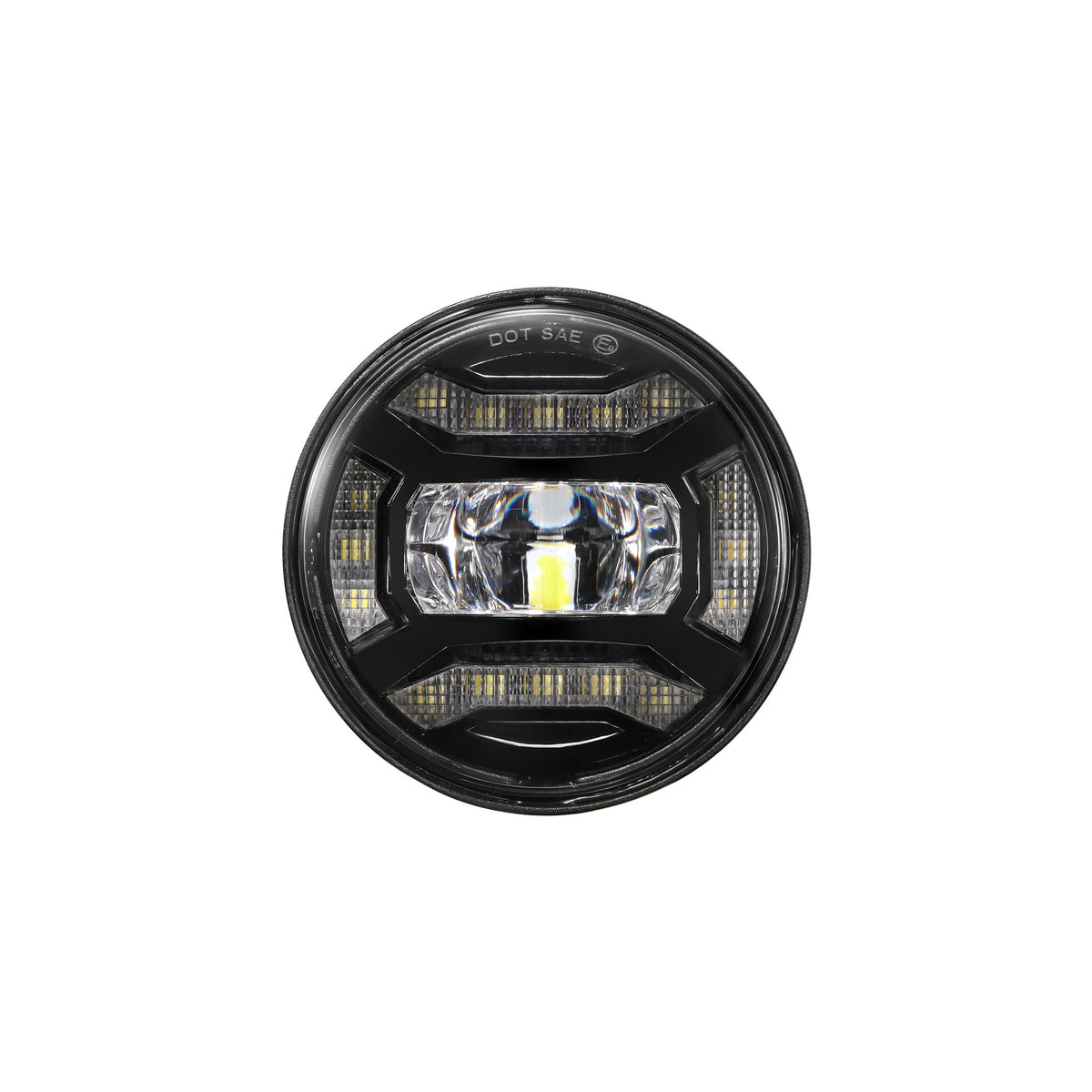 Auxbeam 4.5 Inch 60W DOT Motorcycle LED Fog Lights Assembly for Harley-Davidson