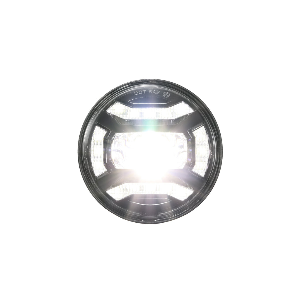 Auxbeam 4.5 Inch 60W DOT Motorcycle LED Fog Lights Assembly for Harley-Davidson