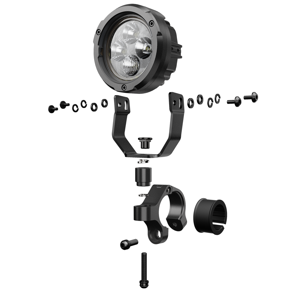 Auxbeam 3.5-inch Motorcycle Auxiliary LED Spotlight