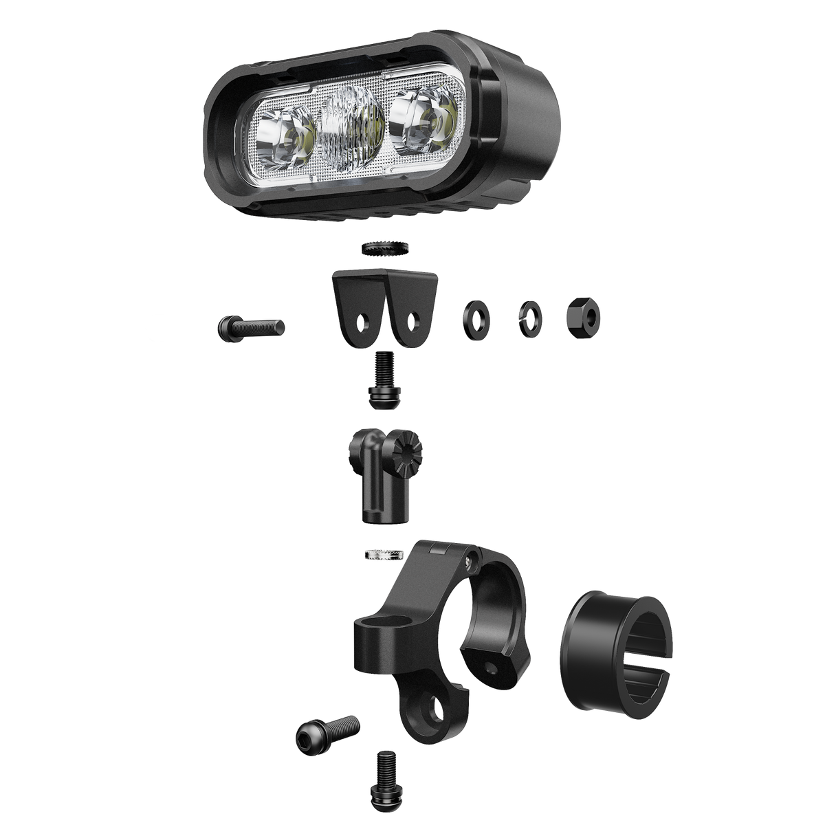 Auxbeam 4.5-inch Motorcycle Auxiliary LED Spotlight