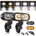 Auxbeam 4.5-inch Motorcycle Auxiliary LED Spotlight