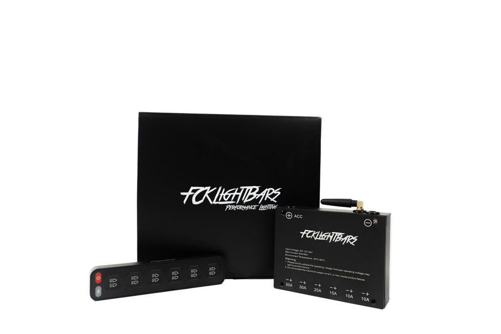 FCK Lightbars Wireless Switch Control Panel System - no dash holes, no wires to run