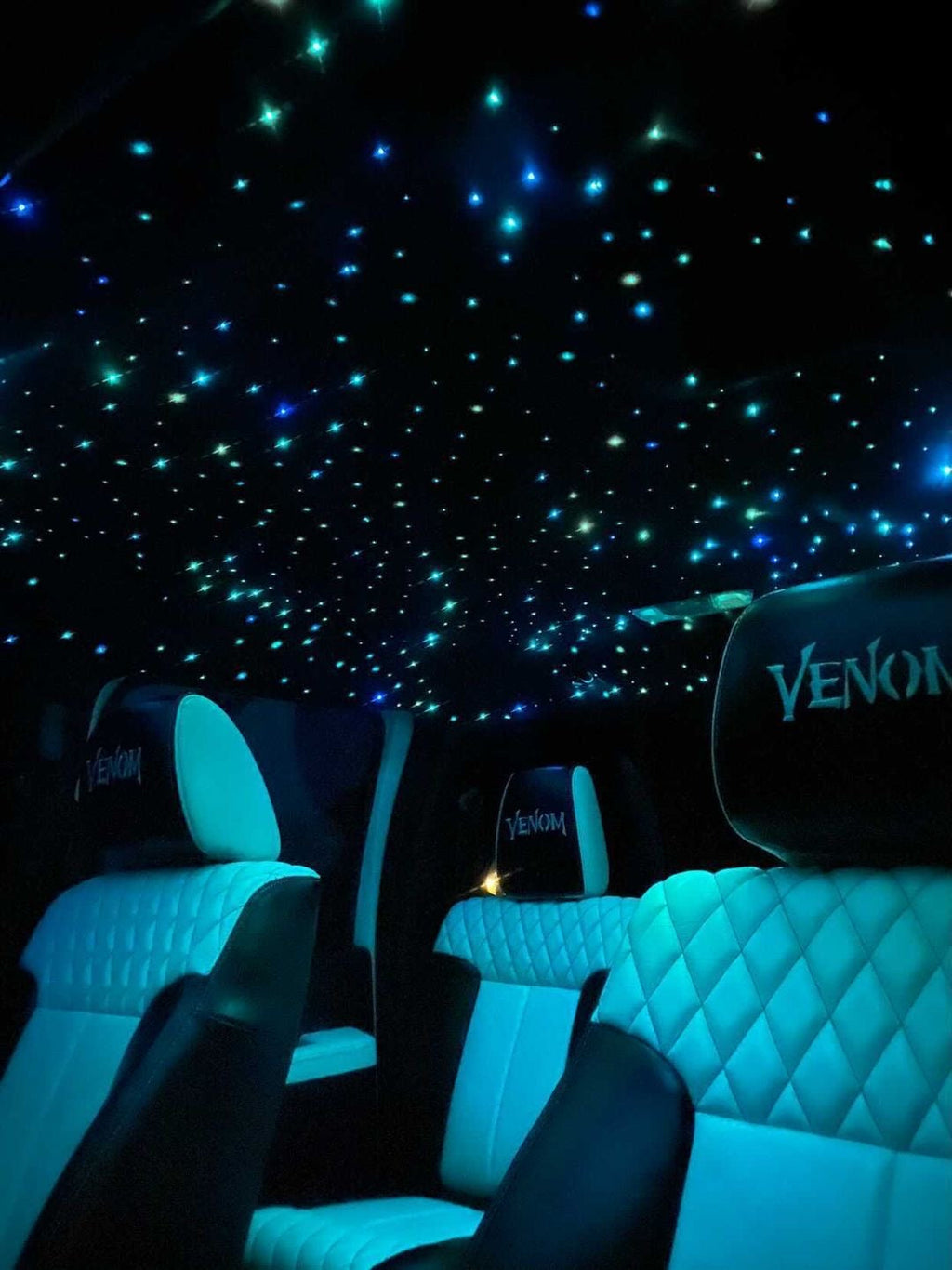 Starlight Headliner Kit custom star layout
