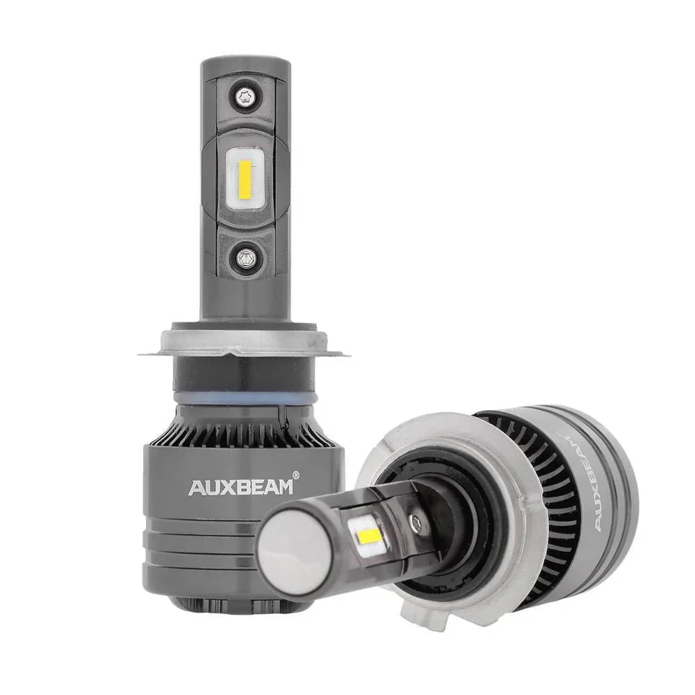 Auxbeam 4300K T1 Series LED light Bulbs 8000LM (2 Pcs)