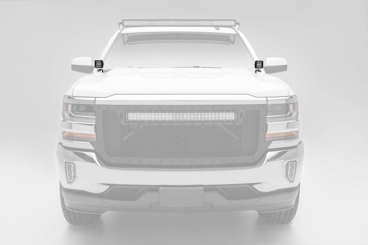 2014-2022 Chevy Silverado / GMC Sierra Ditch Light Kit - vehicle-specific brackets