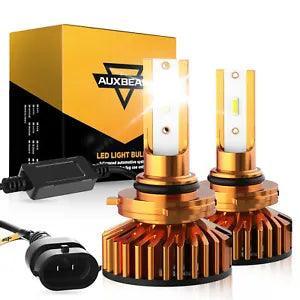 Auxbeam Mini Size F2 Series 52W LED Headlight Bulbs 6500K Cool White