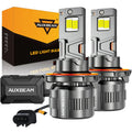Auxbeam H13/9008 LED Headlight Bulbs 130W F35 Series Dual Compatibility 12V/24V